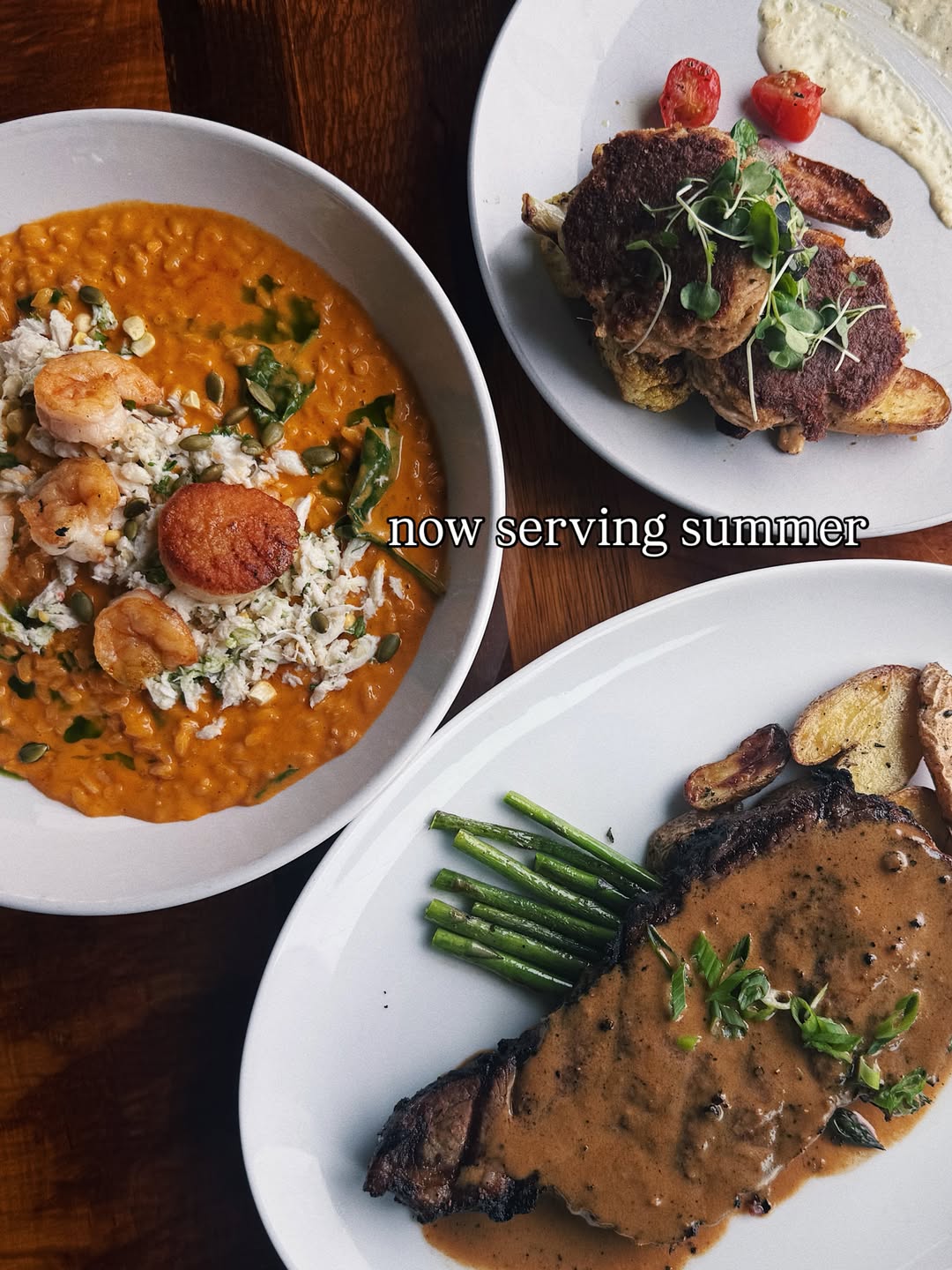 Bright flavors. Fresh ingredients. Come ...