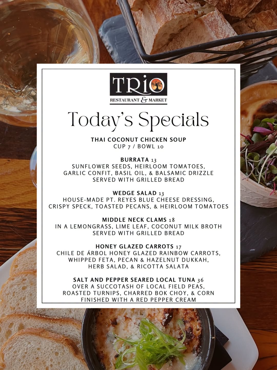 Sunday specials